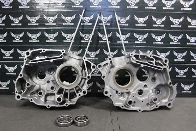 Honda XR200R 1990 OEM MOTOR IZQUIERDO DERECHO CÁRTER CÁRTER EXTREMO INFERIOR Foto 1 de 4