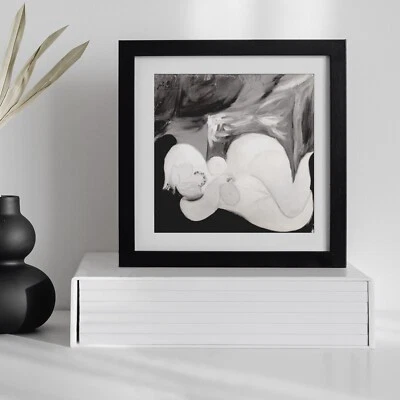 Vintage original photograph of 'Femme nue couchee au collier' by Picasso - Image 1 of 3