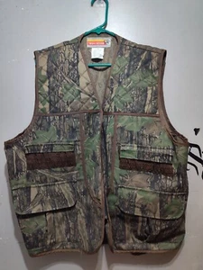 Vintage Winchester Camouflage Deluxe Hunting Vest Rebark Conceal XL Camo - Picture 1 of 12