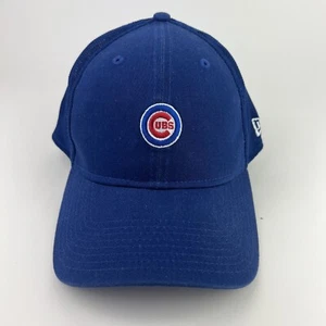 Chicago Cubs Hat Cap Medium Large Blue Dad Logo Mesh Back New Era 39Thirty MLB - Picture 1 of 10