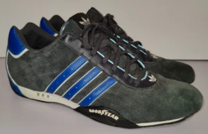 Adidas Tuscany Racing Team Goodyear Driving Schuhe Herren Größe 13 Grau Wildleder 465747 - Bild 1 von 8