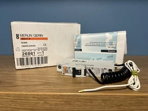 Merlin Gerin 32amp Rcbo multi 9 C32 C60HC32R30 26861 30mA Black Neutral - Picture 1 of 7