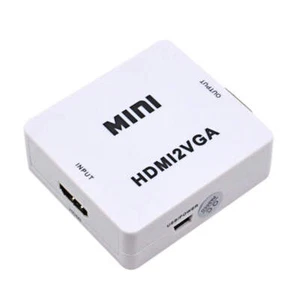 Mini HDMI to VGA Audio Converter, Mini HDMI to VGA - Afbeelding 1 van 8