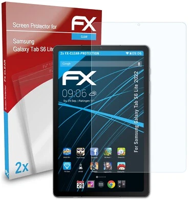 atFoliX 2x Película Protectora para Samsung Galaxy Tab S6 Lite 2022 transparente - Imagen 1 de 4