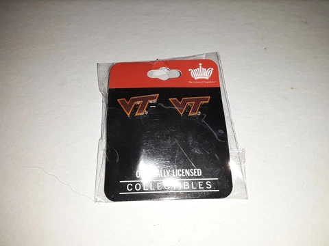 Virginia Tech Hokies Stud Post Earrings Cover