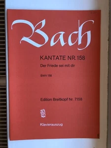 JS Bach: Cantata BWV 158 - Der Friede sei mit dir - Picture 1 of 3