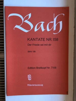 JS Bach: Cantata BWV 158 - Der Friede sei mit dir - Image 1 of 3