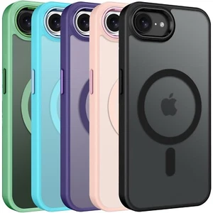 Pour iPhone 16e Coque Téléphone Magnétique Translucide Slim Antichoc - Photo 1 sur 25