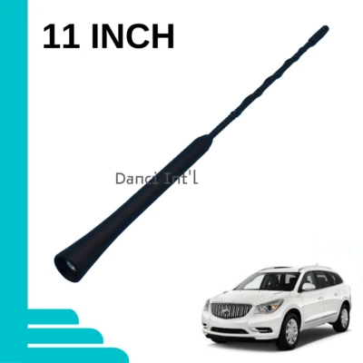 Antena de radio AM/FM negra de 11" para Buick Enclave 2016-2017 Foto 1 de 3