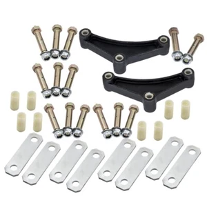 Trailer Leaf Spring Hanger Kit Springs Tandem Axle Suspension Rebuild Kit - Bild 1 von 11