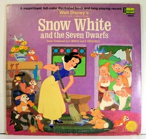 Walt Disney Snow White and the Seven Dwarfs LP [Disneyland ST-3906] - Picture 1 of 7