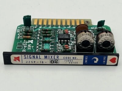 Yaskawa JZSP-16-02 Signal Mixer Snap-In Module New (Surplus Stock) - Image 1 of 4