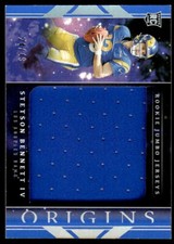 2023 Panini Origins Rookie Jumbo Jerseys Blue Stetson Bennett IV RC Patch Rookie