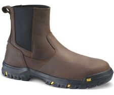 Men Caterpillar Wheelbase Steel Toe Work Boot P91026 Clay Leather 100% Authentic