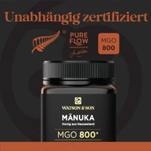 Manuka Honig MGO 800+ 250g | Watson & Son | original Neuseeland 800 820 850 1000 - Bild 1 von 10