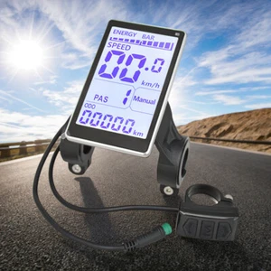 Elektroroller Panel Bildschirm 24-48V wasserdicht für Mountainbike Elektrofahrrad Teile - Bild 1 von 11