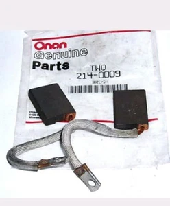 214-0009 BRUSH BRUSHES ONAN 2pcs 1/4"x7/8" x1 1/4"  NOS - Picture 1 of 1