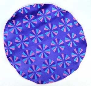 Lord R Colton Masterworks Pocket Round Parma Purple & Pink Silk - $75 Retail New - Picture 1 of 2