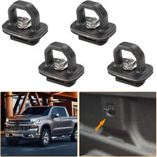 4Pcs For Chevy Silverado GMC Sierra Tie Down Anchor Truck Bed Side Wall Anchors