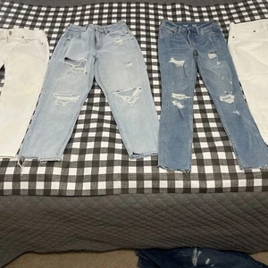 Gonne jeans donna taglia 0 XS Sm pantaloncini loft AE old navy lotto di 19 usate - Foto 1 di 24