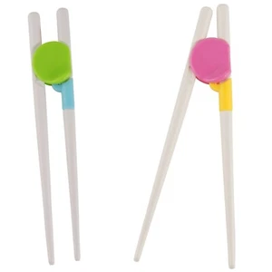 New 2 Pairs Children's Training Chopsticks Kids Learning Chopsticks US Seller - Picture 1 of 9