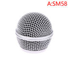 Tête de remplacement de microphone en acier SM58 maille portable microphone grille tête en maille