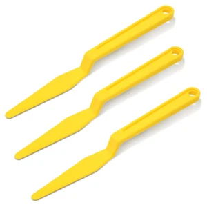 3 Pcs Window Tint Shank Gasket Squeegee Long Handle Corner Tucking Scraper Tools - Picture 1 of 7