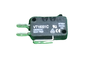 Purpose SPDT Microswitch with 6.4mm Spade Terminals For 250SD Washing Machines