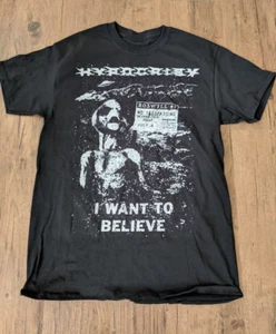 T-Shirt Hypocrisy Band Geschenk für Fans schwarz Baumwolle volle Größe RM622 - Bild 1 von 3