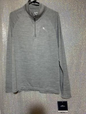 Novo pulôver masculino Charles River XL cinza sobre manga longa - Imagem 1 de 4