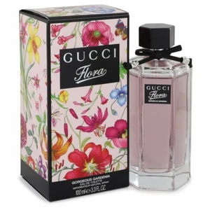 Gucci Flora Gorgeous Gardenia by Gucci 3.3 oz EDT Perfume for Women New In Box - Picture 1 of 6