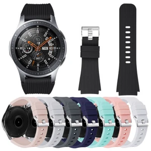 Correa de pulsera de repuesto de silicona fitness de 46 mm para reloj Samsung Galaxy 22 mm - Imagen 1 de 16