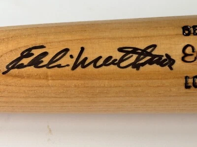 Eddie Mathews Autographed Signed Louisville Slugger Bat  - Image 1 of 4
