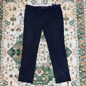 Polo Ralph Lauren Mens Chino Pants Navy Blue Casual Trousers - Picture 1 of 6