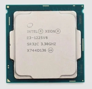 Intel Xeon E3-1225 v6 LGA1151 CPU Processor Quad-Core 3.30GHz 8MB L3 Cache - Picture 1 of 2