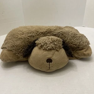 Almohada Mascotas Acurrucado Cachorro Marrón Tostado 18" Peluche Perro Super Suave Peluche  - Imagen 1 de 11