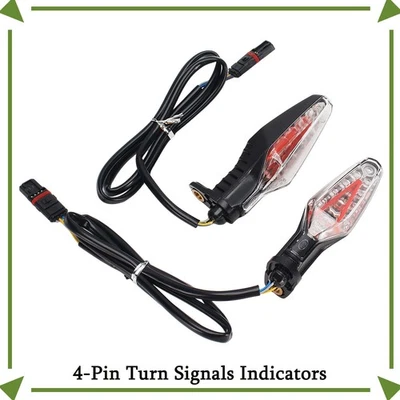 Indicatori di direzione posteriori a 4 pin per BMW R1250GS Adv R NineT Urban G/S - Image 1 of 4