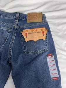 Pantalones de mezclilla de colección Levis 501 Student para hombre 27x32 hechos en EE. UU. preencogidos sin existencias años 90 - Imagen 1 de 20