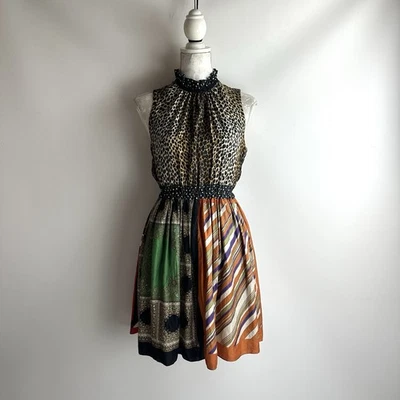 Dolce Gabbana Size M Women’s Silk Printed Dress - Image 1 of 4