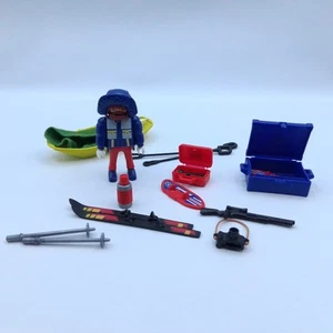 Playmobil Expedition ins Eis Bergsteiger Ski Bergrettung - Bild 1 von 2