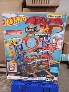 Hot Wheels City Ultimate Garage Playset with 2 Die-Cast Cars Storage for 50 Cars - Picture 1 of 3