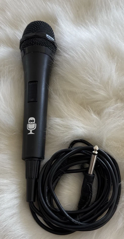 Wired Microphone for Karaoke, (Black) - Unidirectional Dynamic Vocal Micropho... - Image 1 of 1