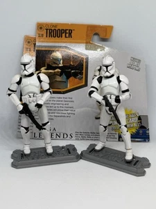 Figura de juguete Hasbro Clone Trooper Sl10 Star Wars Saga Legends sin usar, en caja nueva #2 D1 X 2 - Imagen 1 de 4