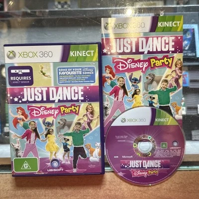 Just Dance Disney Party • Xbox 360 Game + Manual (2012) AUS PAL Ubisoft Dancing - Image 1 of 4