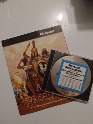 AGE OF EMPIRES BIG BOX W/Manual - Tech Chart PCCD Windows 9598 - Image 1 of 4