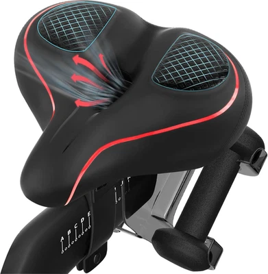 ZCITEK Oversized Bike Seat Compatible with Peloton Bike/Bike+, Extra Wide Comfort Bike