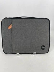 PKG X DRI 13 cali Pokrowiec na laptopa Wyściełane etui Wiele kieszeni Zamek błyskawiczny Szary 13x9,5 - Zdjęcie 1 z 3