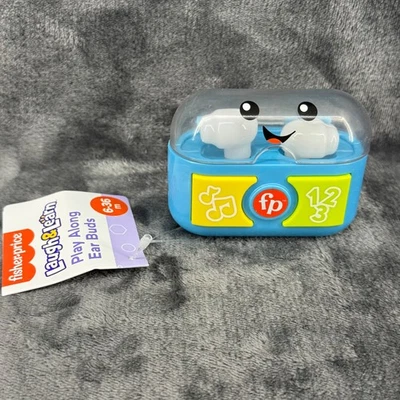 Nuevo Fisher Price Laugh Learn Play Along Ear Buds juguete interactivo bebés 6M-3Y Foto 1 de 4