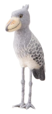 Hamanaka H441561 Shoebill Needle Felting Kit Multi Color Artisan Plush Toy - Image 1 of 4