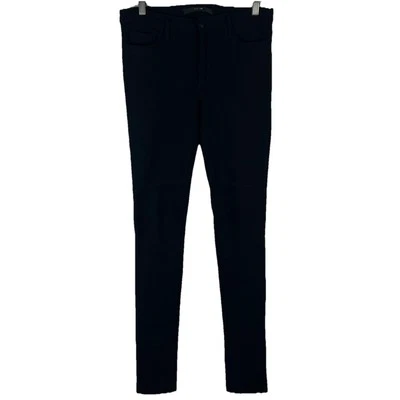Pantalones de vestir Joe's Jeans para mujer talla 30 ajustados tiro medio ligeros negros Foto 1 de 4